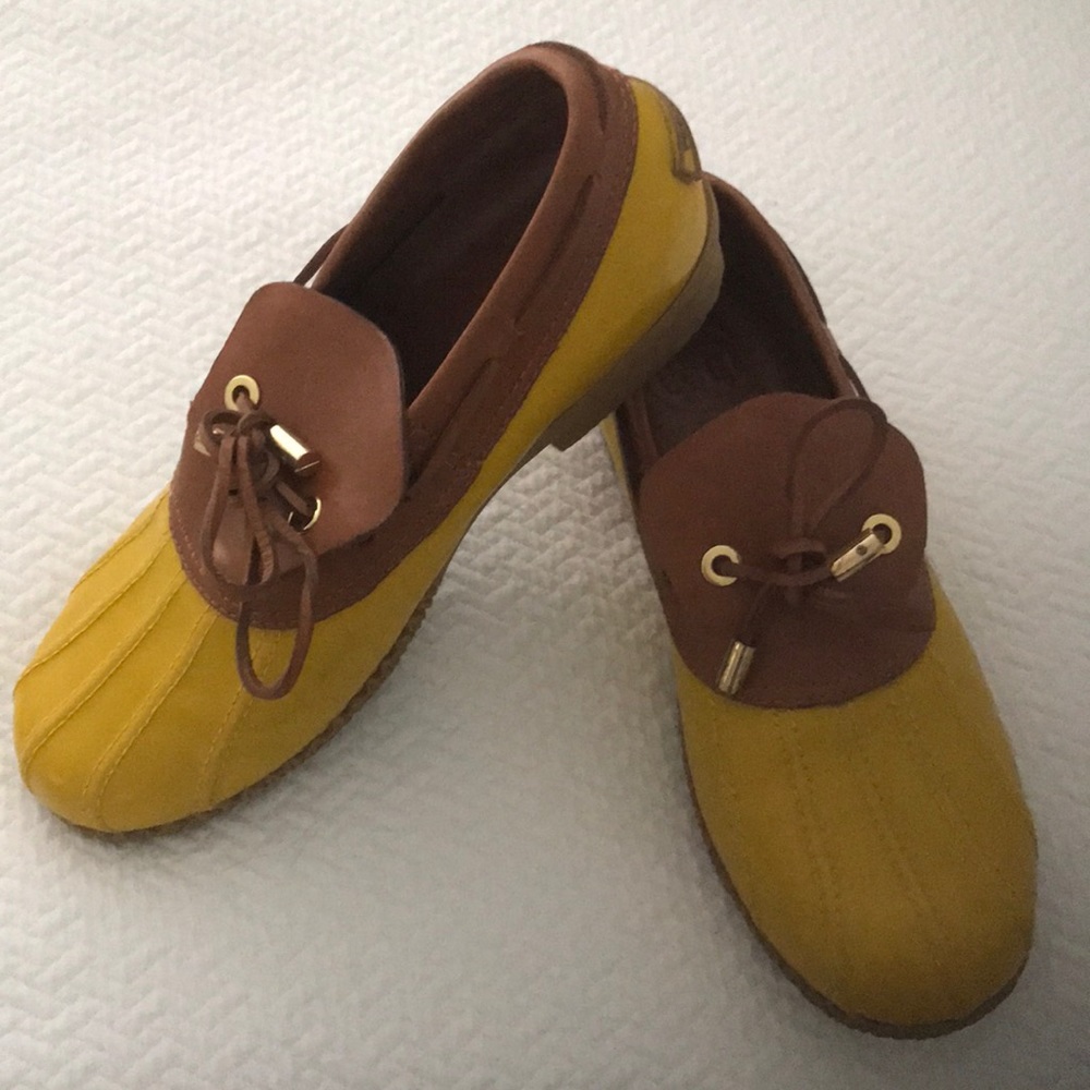 Tory Burch duckling rain shoes
